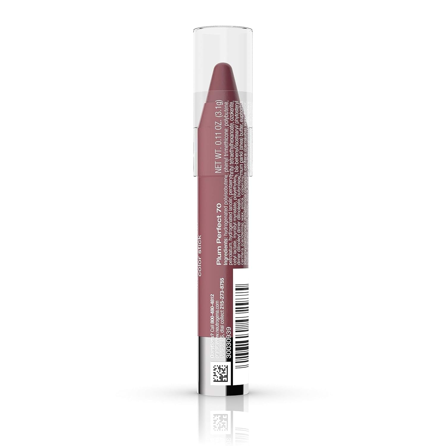 Moisturesmooth Color Lipstick, 70 Plum Perfect, .011 Oz.