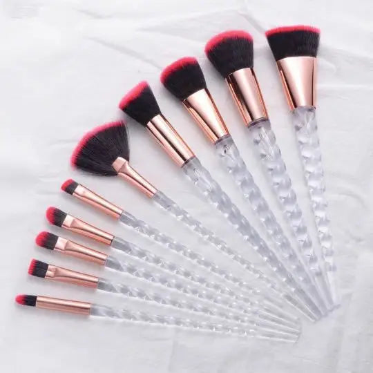 5-13pcs Makeup Brushes Set Spiral Handle Foundation Powder Blush Eyeshadow Concealer Lip Eye Make Up Brush Cosmetics Beauty Tool