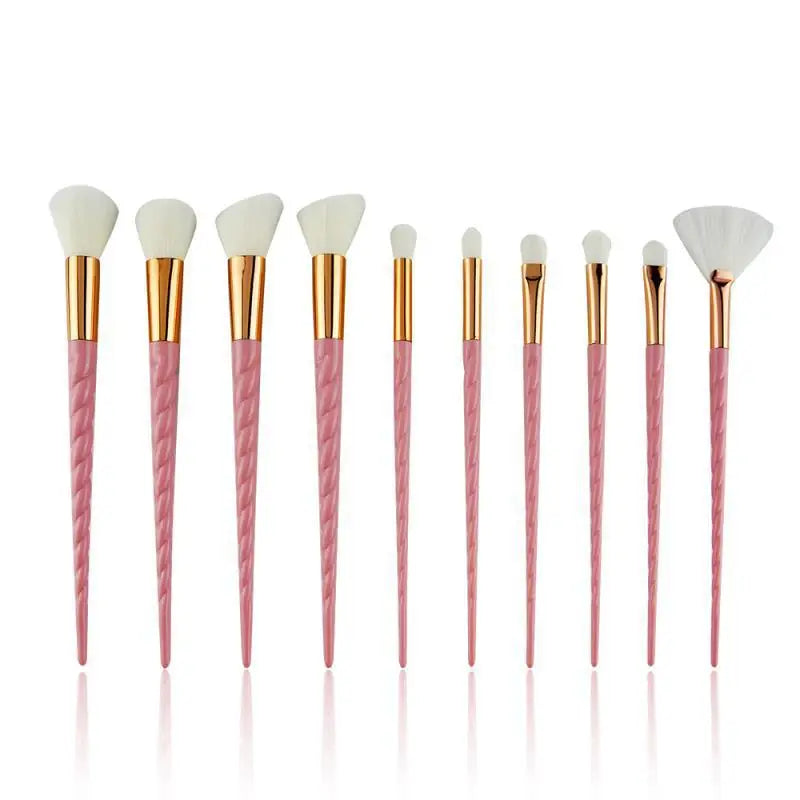 5-13pcs Makeup Brushes Set Spiral Handle Foundation Powder Blush Eyeshadow Concealer Lip Eye Make Up Brush Cosmetics Beauty Tool