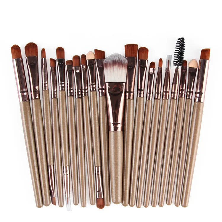 20 PCS Makeup Brush Set For Women Cosmetics Eyeshadow Cheap Professional Complete Beauty Tool Kit Female make up Eye shadow