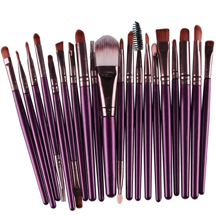 20 PCS Makeup Brush Set For Women Cosmetics Eyeshadow Cheap Professional Complete Beauty Tool Kit Female make up Eye shadow