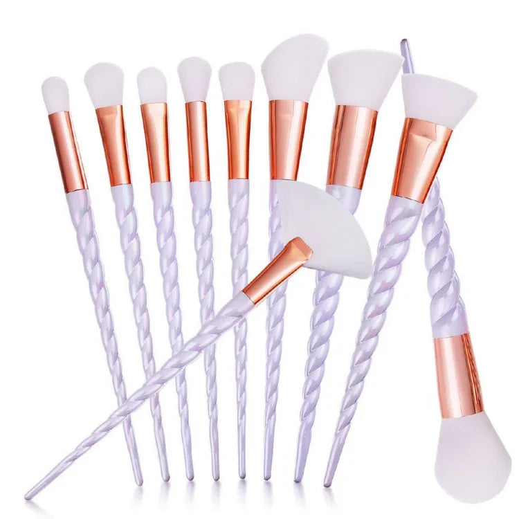 5-13pcs Makeup Brushes Set Spiral Handle Foundation Powder Blush Eyeshadow Concealer Lip Eye Make Up Brush Cosmetics Beauty Tool