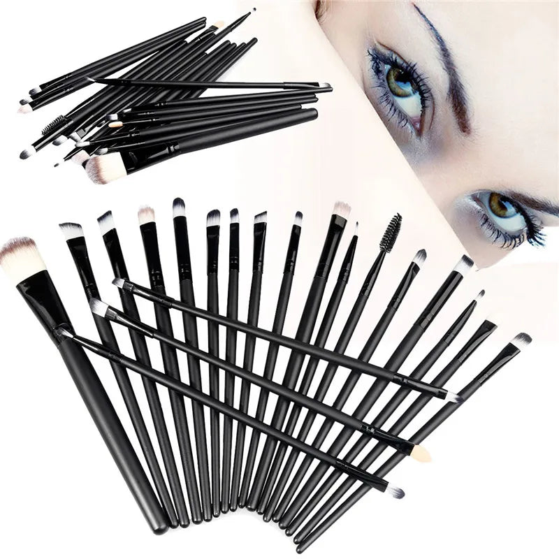 20 PCS Makeup Brush Set For Women Cosmetics Eyeshadow Cheap Professional Complete Beauty Tool Kit Female make up Eye shadow