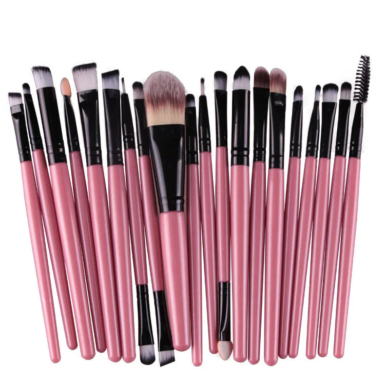 20 PCS Makeup Brush Set For Women Cosmetics Eyeshadow Cheap Professional Complete Beauty Tool Kit Female make up Eye shadow