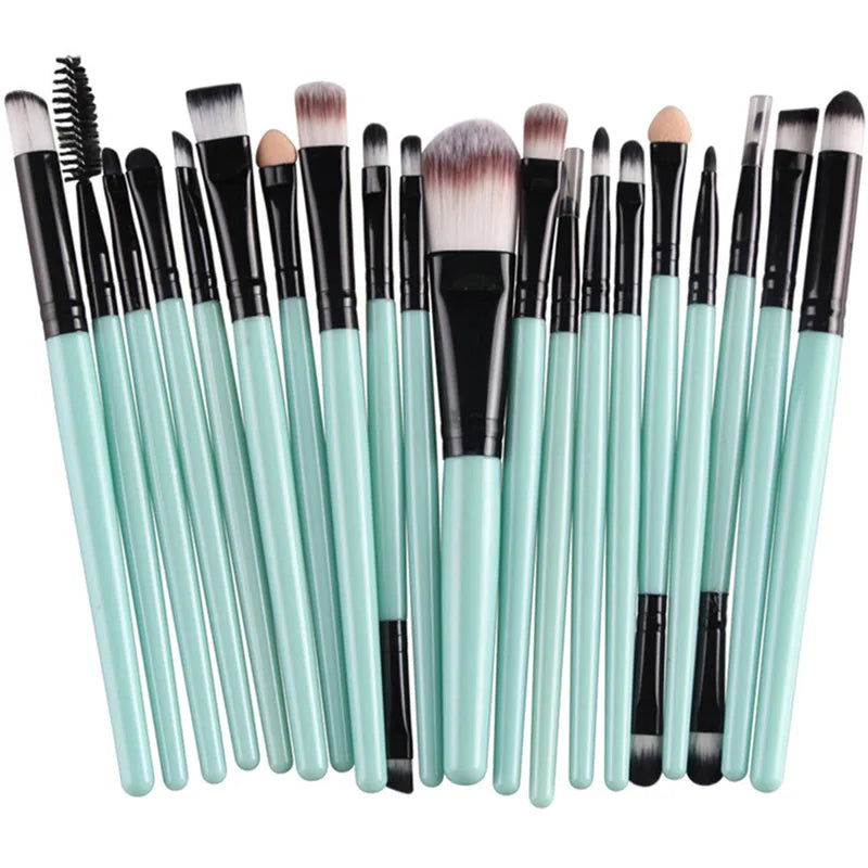 20 PCS Makeup Brush Set For Women Cosmetics Eyeshadow Cheap Professional Complete Beauty Tool Kit Female make up Eye shadow