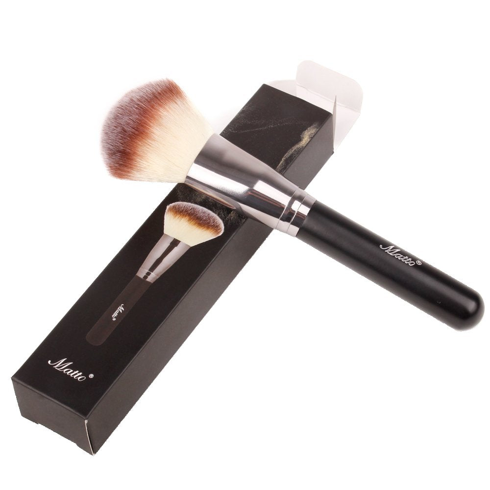 Powder Mineral Brush - Makeup Brush for Large Coverage Mineral Powder Foundation Blending Buffing 1 Piece