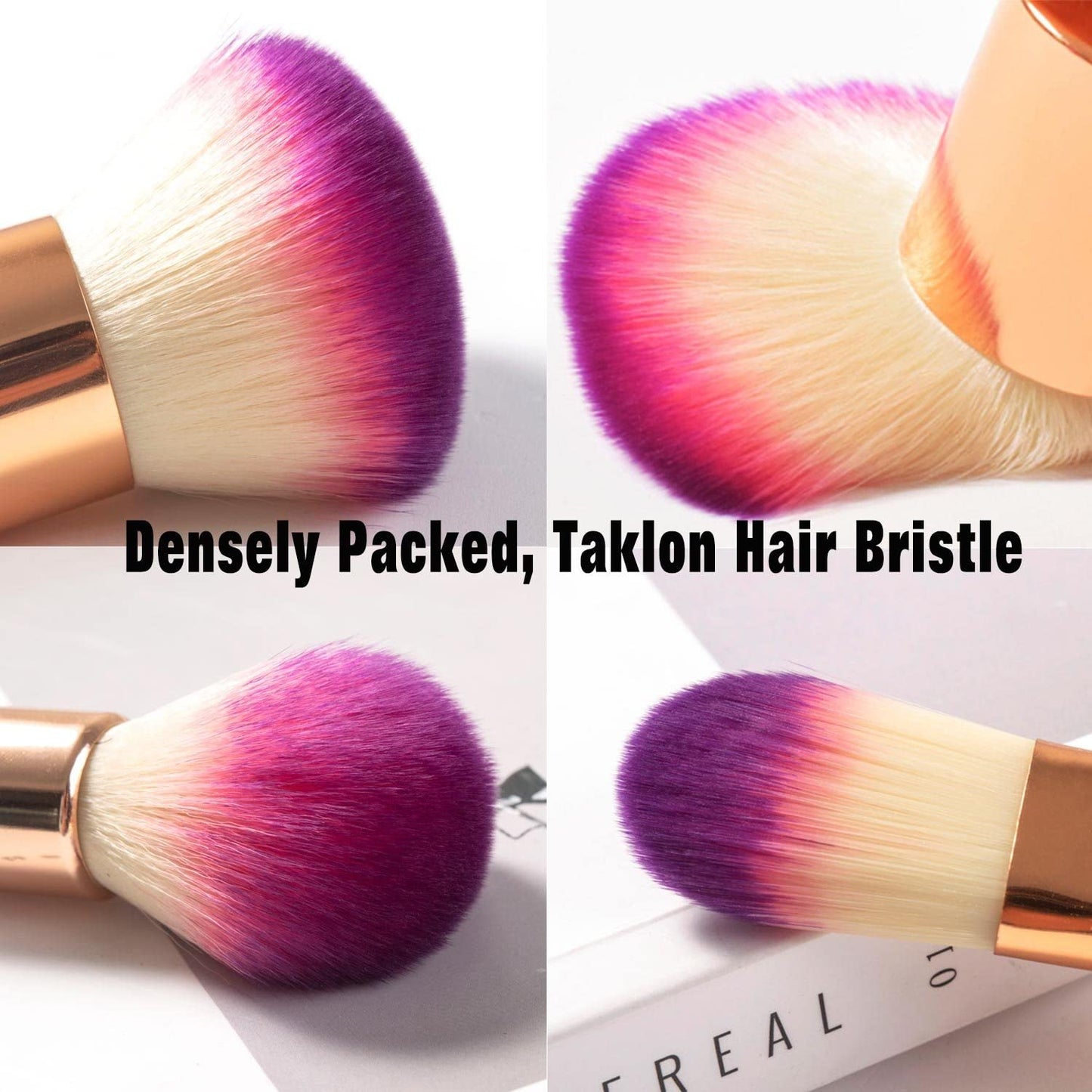 Beauty Makeup Brush Set Professional Women Travel Cosmetic Kit Purple Pink