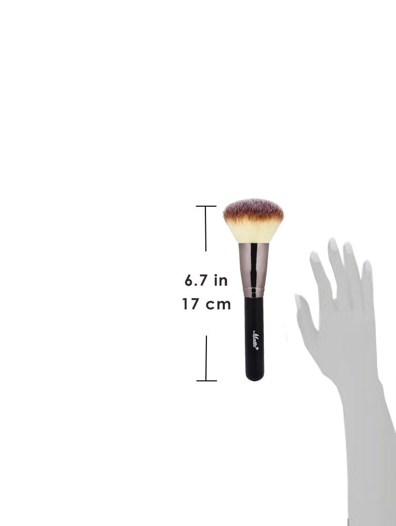 Powder Mineral Brush - Makeup Brush for Large Coverage Mineral Powder Foundation Blending Buffing 1 Piece