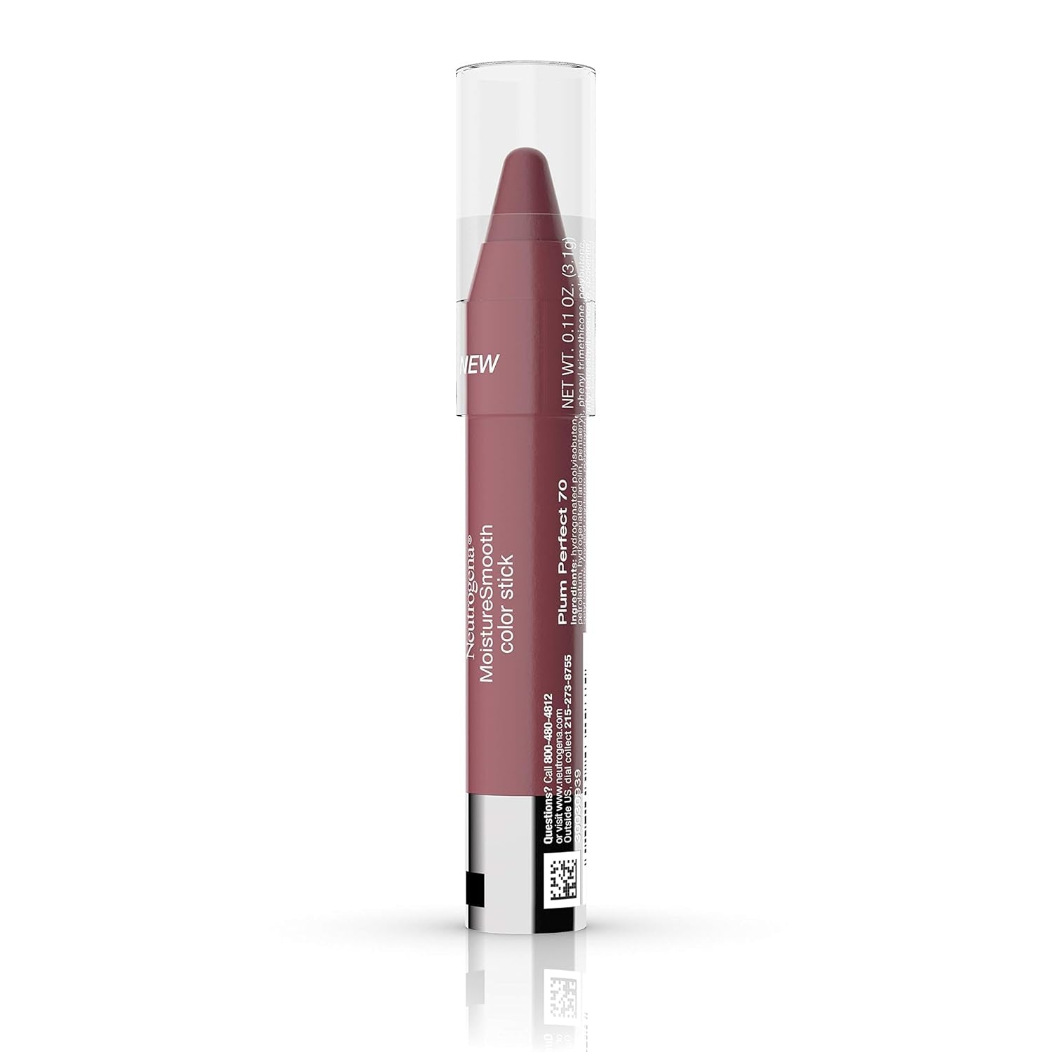 Moisturesmooth Color Lipstick, 70 Plum Perfect, .011 Oz.